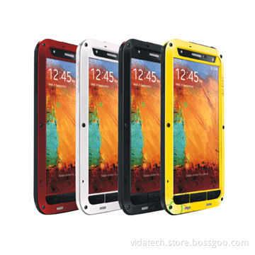 Aluminum Authentic Life-proof/Waterproof Screen Less for Samsung Galaxy Note3 Nuud Case/Manufacture